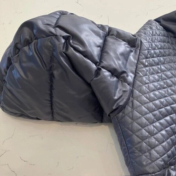 Mossimo Women's Long Black Hooded Puffer Coat Black Size XL Extra Large - Picture 8 of 11